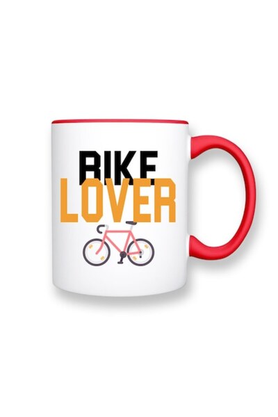 OEM Cană personalizată cu mesajul „Iubitor de biciclete”, Betaprint, ceramică...