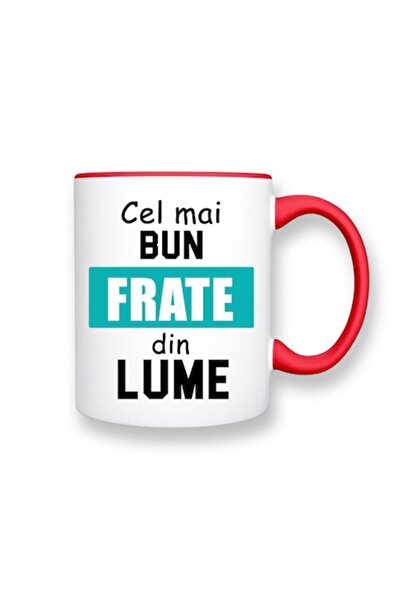 OEM Cană personalizată pentru frate cu mesajul: „Cel mai bun frate din lume”,...