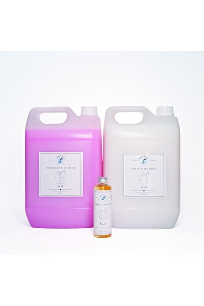 Săpunescu Pachet 5+5 KG Detergent, Balsam, 100 ml Parfum BEAUTE