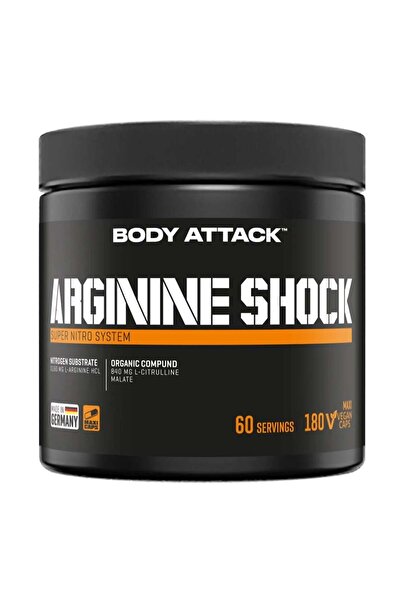 Body Attack كبسولات أرجينين شوك 180
