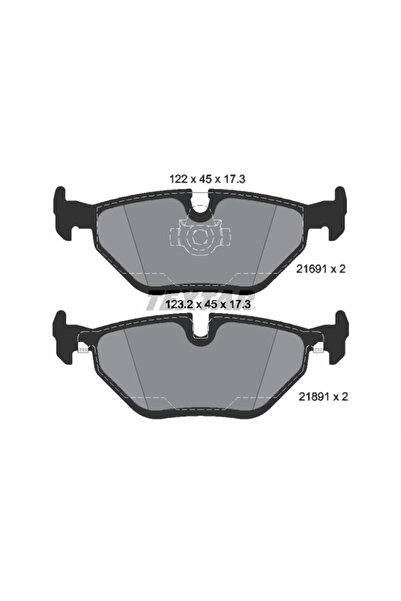 Krieger Set Placute Frana Frana Disc Alpina B10 Bmw 5