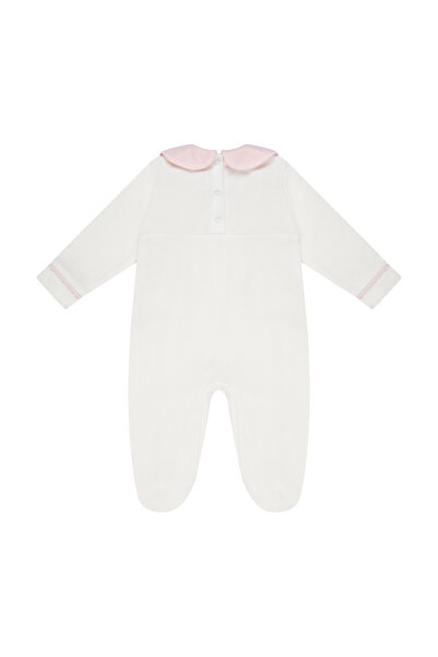 Miny Center Baby Girl Velvet Jumpsuit