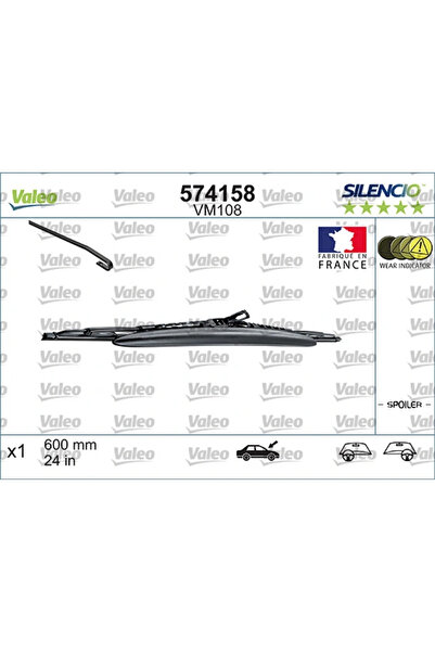 VALEO Lamela Stergator Citroen Xantia Dodge Avenger