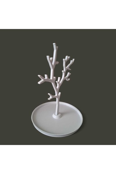 Teber Kalıp 3D Printing Jewelry Tree – Earring, Necklace and Bracelet Stand Organizer