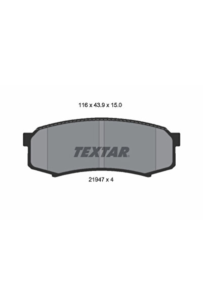 Krieger Set Placute Frana Frana Disc Lexus Gx Mitsubishi Pajero 4/Pajero Classic