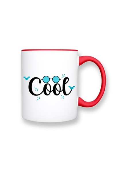 OEM Cană personalizată cu mesajul „Cool”, Betaprint, ceramică, 330 ml, albă c...