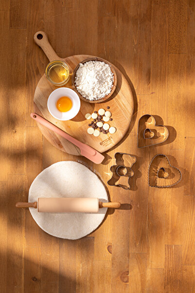 Emsan Rustic Cookie Mold Set 8 Pieces