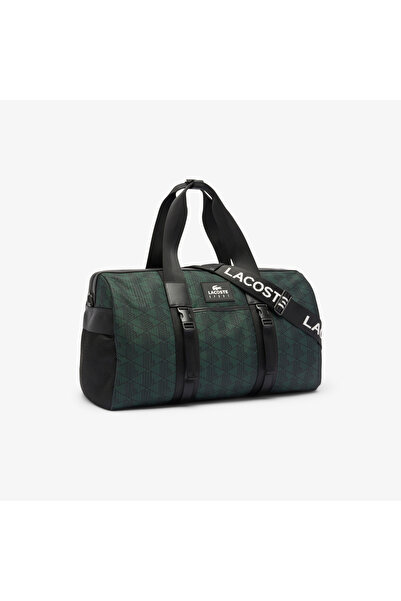 Lacoste Erkek Monogram Yeşil Spor Çantası