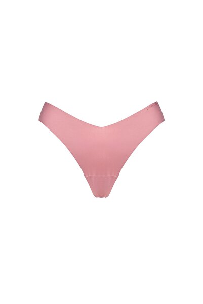 ESOTIQ Women's Thong 2-Pack Polyamide Seamless Comfortable Everyday Panties | Pacaya