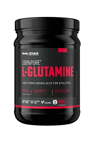 Body Attack 100% Pure L-Glutamine 400g