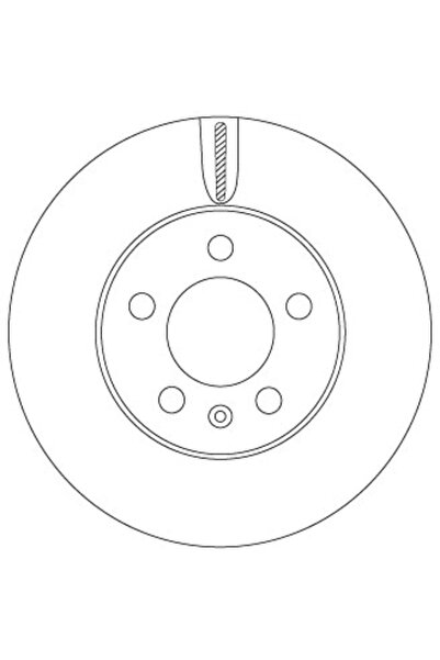 TRW Disc Frana Audi A1 Seat Arona/Ibiza 5