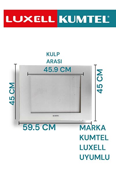 KUMTEL Fırın ön kapak camı