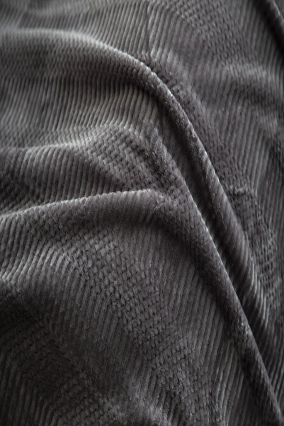 BED LİNE Vıncent Blanket 200*220 Gray