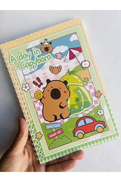 synshop Capybara capybara notebook spiral-lined