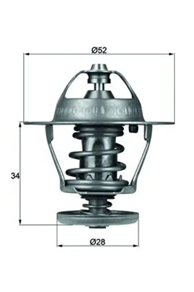 MAHLE Termostat Lichid Racire Ford Mondeo 3/Ranger/Transit Bus Mazda Bt-50 2 ...