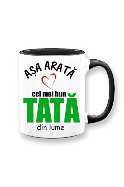 OEM Cană personalizată cu mesajul: „Așa arată cel mai bun tată din lume”, Bet...