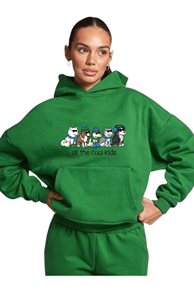 ArtYus Unisex Cool Kids Dog Colorat Personalizat cu imprimeu Bumbac supradime...