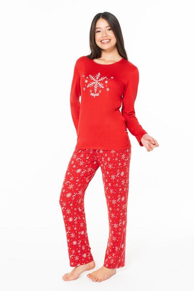 U.S. Polo Assn. Women's Thin Fleece Pajama Set