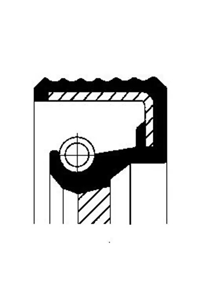 CORTECO Семеринг на коляновия вал преден Nissan Interstar Bus/Interstar