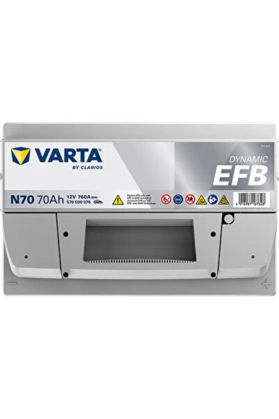 Varta Baterie de pornire NISSAN MICRA V 2016-2021 570500076K262