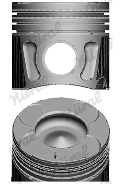 NÜRAL Piston Opel Astra J/Corsa D/Meriva B Van Vauxhall Astra Model 6/Corsa M...