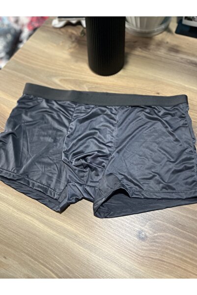 CN Men's Frosted Sliky Fiber Fabric Boxer Shorts Cool and Comfortable,Breathable for Daily Wear and Fitness