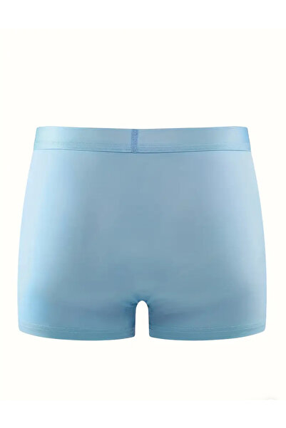 CN Men's Frosted Sliky Fiber Fabric Boxer Shorts Cool and Comfortable,Breathable for Daily Wear and Fitness