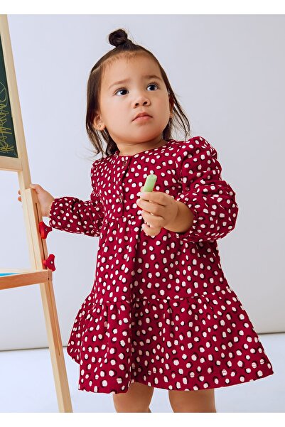 MAYORAL Baby Girl Spotted Dress 2915