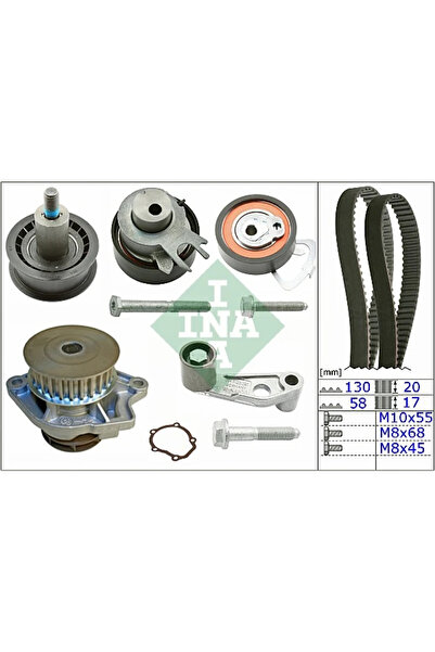 FAG Set Pompa Apa + Curea Dintata Seat Leon/Toledo 2 Vw Bora/Golf 4/Lupo 1