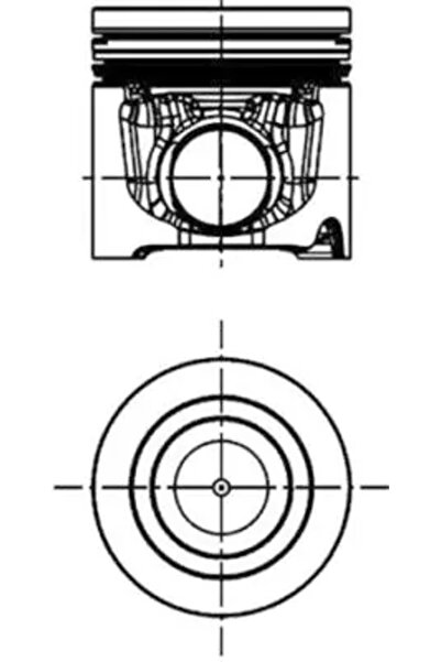Kolbenschmidt Piston Citroen Jumper 2 Bus/Jumper 2 Caroserie/Jumper 2 Platou ...