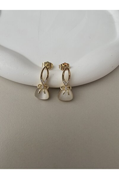 Zivazer Store kadın çelik kararmaz xuping mineli küpe