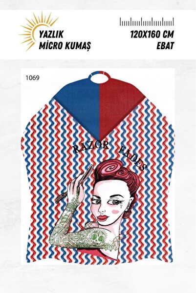 penuar Luxury Digital Printing Summer Micro Fabric 120X160 cm 1069