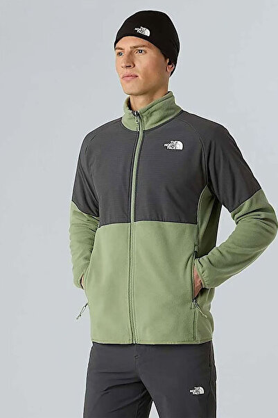 THE NORTH FACE Men's Polar Sweatshirt Glacier Heavyweight Full Zip Nf0A89Jgdkı1