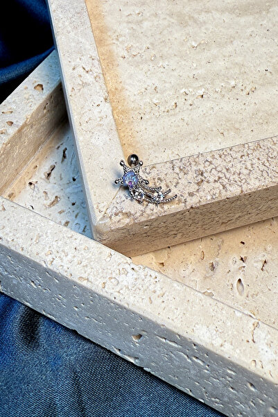 MOONİ ACCESSORİES Orion Takım Yıldızı Buz Mavi Zirkon Taşlı Özel Tasarım Gümü...