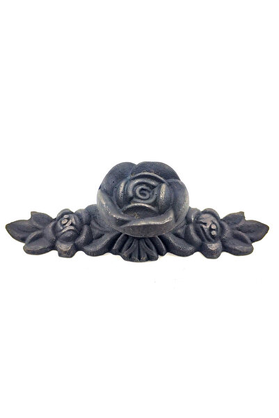 Skygo Antique Style Decorative Brass Rose Button - 30X100 Mm, Oxide