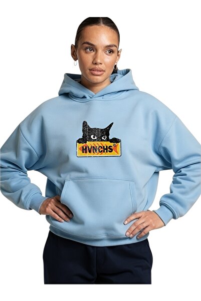 ArtYus Etichetă unisex pisică cik Colorat Special cu imprimeu Bumbac supradim...