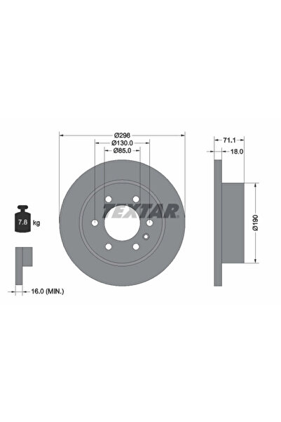 Krieger Дискови спирачки Mercedes-Benz Sprinter 3.5-T Tourer Bus/Sprinter 3.5...