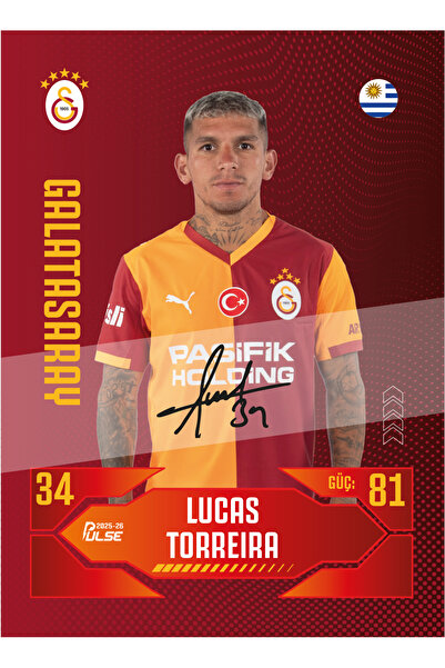 Galatasaray - Pulse Futbolcu Kartları 2025/26 - Tam Kutu