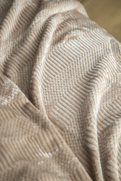 BED LİNE Vıncent Blanket 160*220 Beige