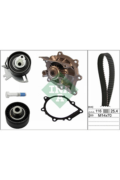 FAG Set Pompa Apa + Curea Dintata Citroen C4 2/C4 Grand Picasso 2/C4 Picasso ...