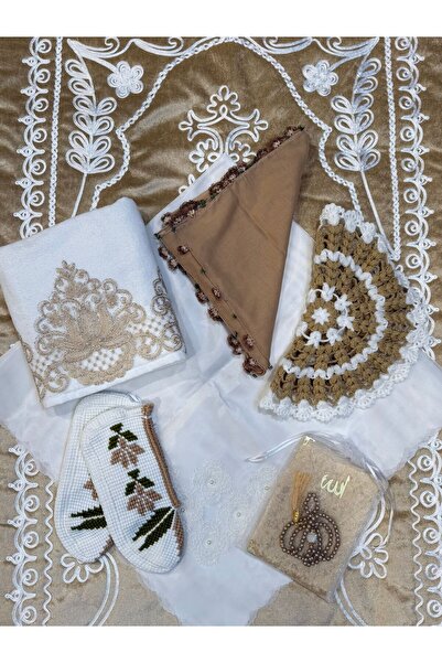 Şatilli Handmade Çeyizlik hediyelik bohça gelin kaynana bohça patik lif iğne ...