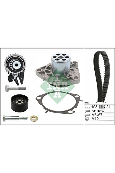 FAG Set Pompa Apa + Curea Dintata Alfa Romeo 147/156/Gt Fiat Stilo