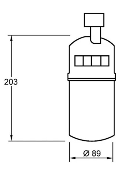 MAHLE Uscator Aer Conditionat Renault Kangoo / Grand Kangoo 2/Kangoo Be Bop/M...