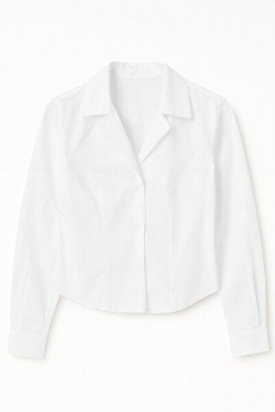 HAKKE Minimalist basic long sleeve women's shirt