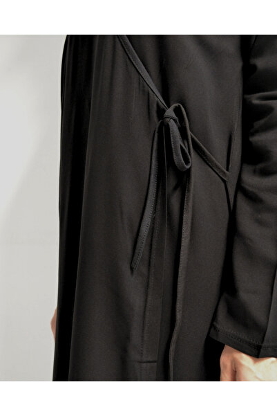 Bilenler Double-Breasted Side Tie Prayer Dress – 100% Viscose – Comfortable Fit