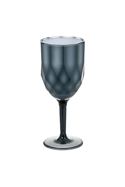 OEM Wine glass, plastic, gray, 350 ml