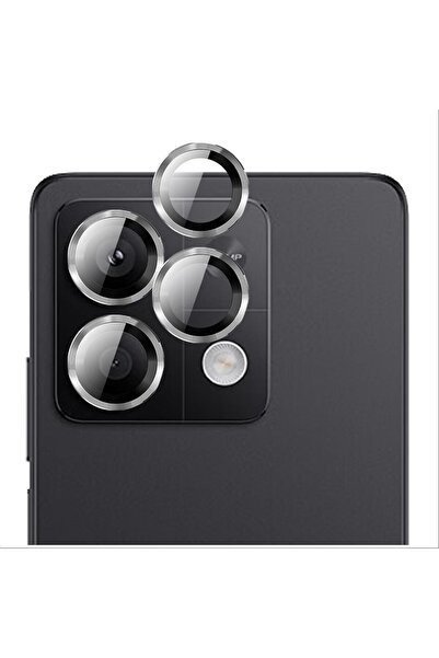 Fibaks Redmi 15C Aparatlı Kamera Koruma Renkli Lens Koruyucu Temperli Cam Koruma