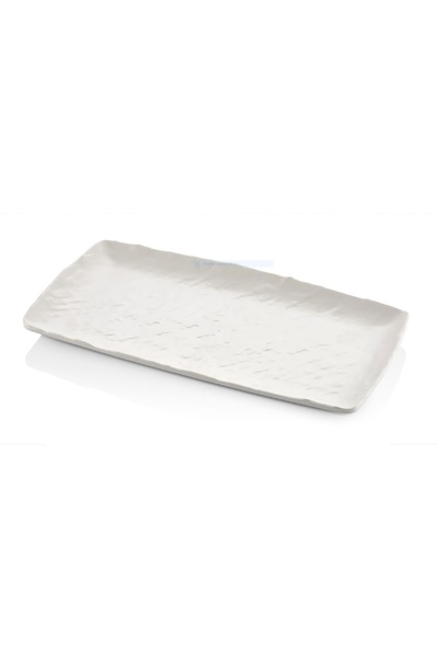 FORMEL 17.5X32 cm Thermoplus Serving Plate White Color (Pack of 4)