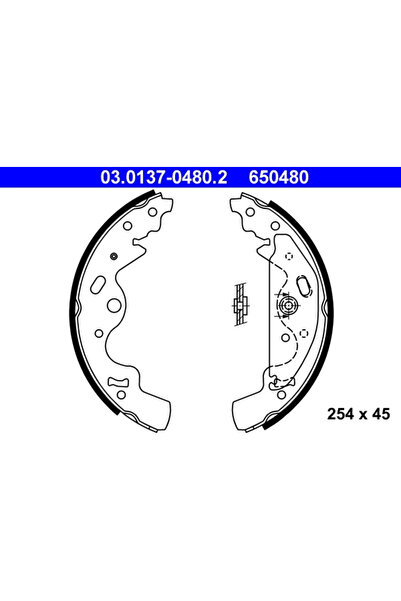 Ate Set Saboti Frana Land Rover Freelander 1
