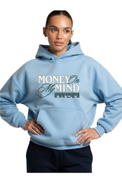 ArtYus Unisex Money Mind Colorat Special cu imprimeu Bumbac supradimensionat ...